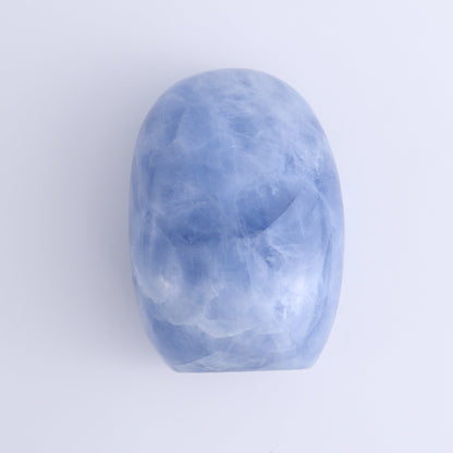 Blue Calcite Freeforms Set of 4 - Expert Wholesale and Supplier of Wholesale Crystals & Bulk Gemstones, ["Blue Calcite","Calcite","close_30","Freeform","Freeforms"]