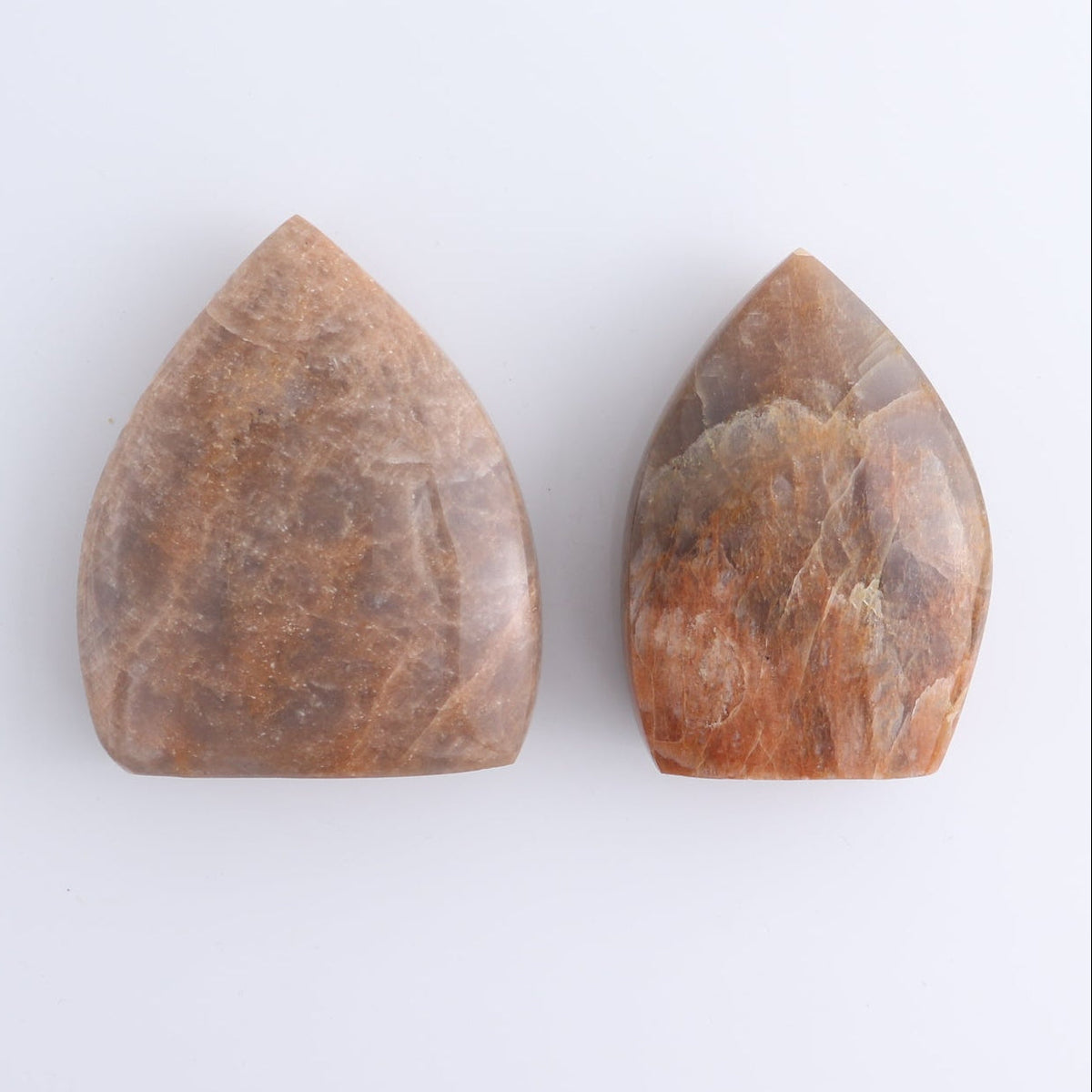 Peach Moonstone Freeform Set of 6 | Mi Esperanza Minerals | Supplier of Crystals and Onyx