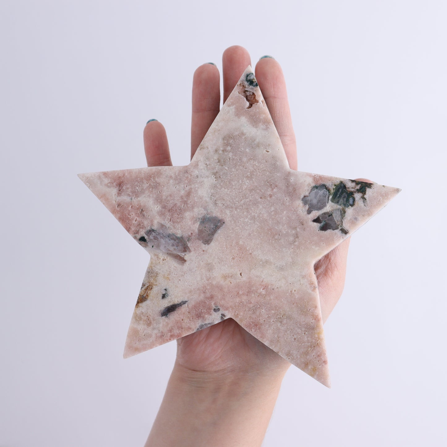 Pink Amethyst Stars Set of 2 - Expert Wholesale and Supplier of Wholesale Crystals & Bulk Gemstones, ["Amethyst","Brazil","Pink Amethyst","stars"]