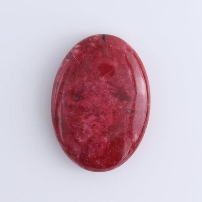 Thulite Palm Stones Set of 3