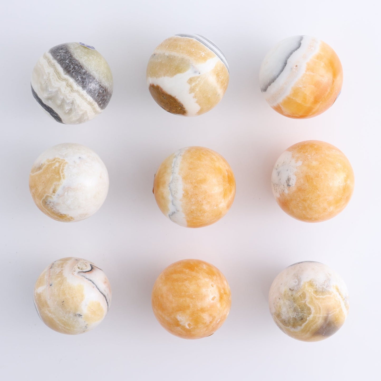 One Sphere Mexican Onyx/Calcite