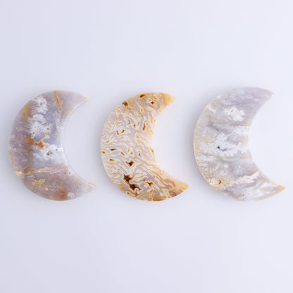 Agate Moons Set of 9 - Expert Wholesale and Supplier of Wholesale Crystals & Bulk Gemstones, ["Agate","moons"]