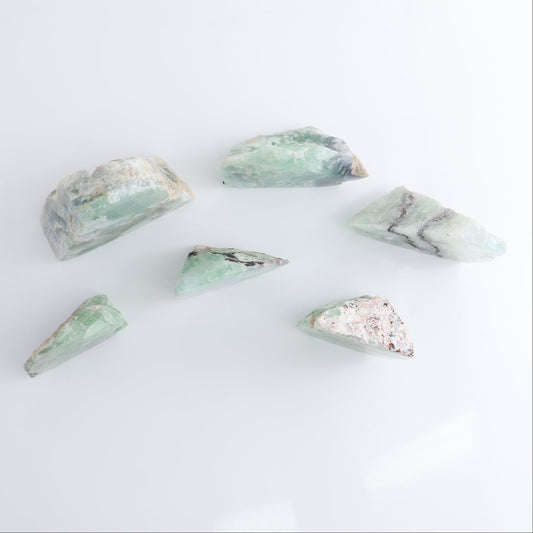 Fluorite Face Polished Set of 6