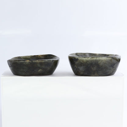 Labradorite Bowls Set of 8