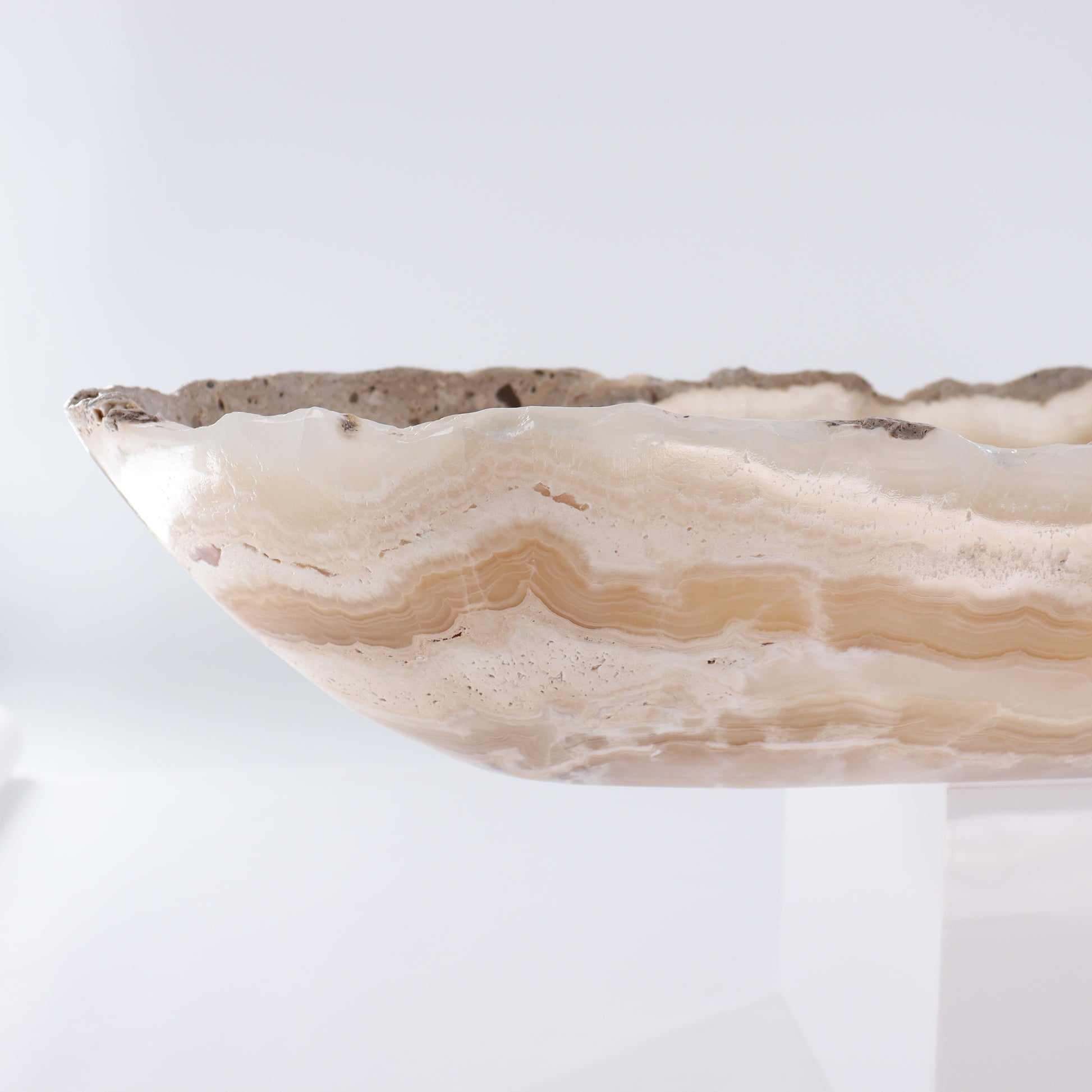 Onyx Canoe Bowl - Expert Wholesale and Supplier of Wholesale Crystals & Bulk Gemstones, ["Bowls","canoe","Mexico","onyx"]