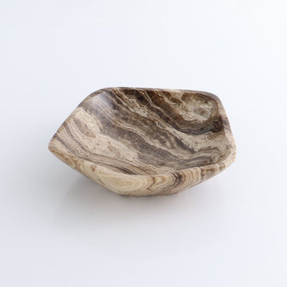 Mexican Onyx/Calcite Chocolate Bowls Set of 3