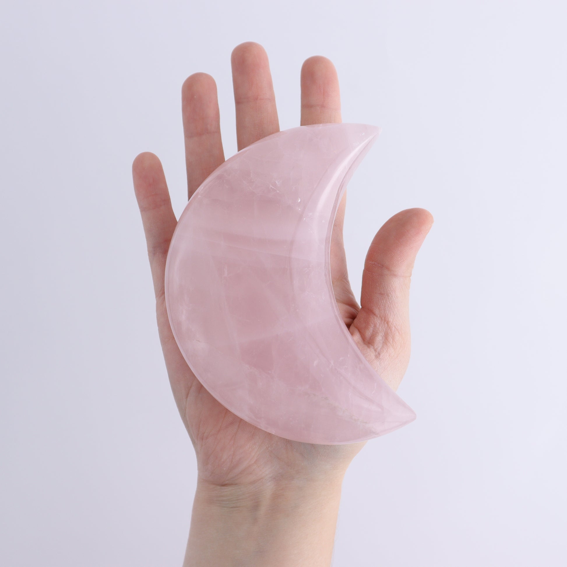 Rose Quartz Moons Set of 9 - Expert Wholesale and Supplier of Wholesale Crystals & Bulk Gemstones, ["moons","Quartz","Rose Quartz"]