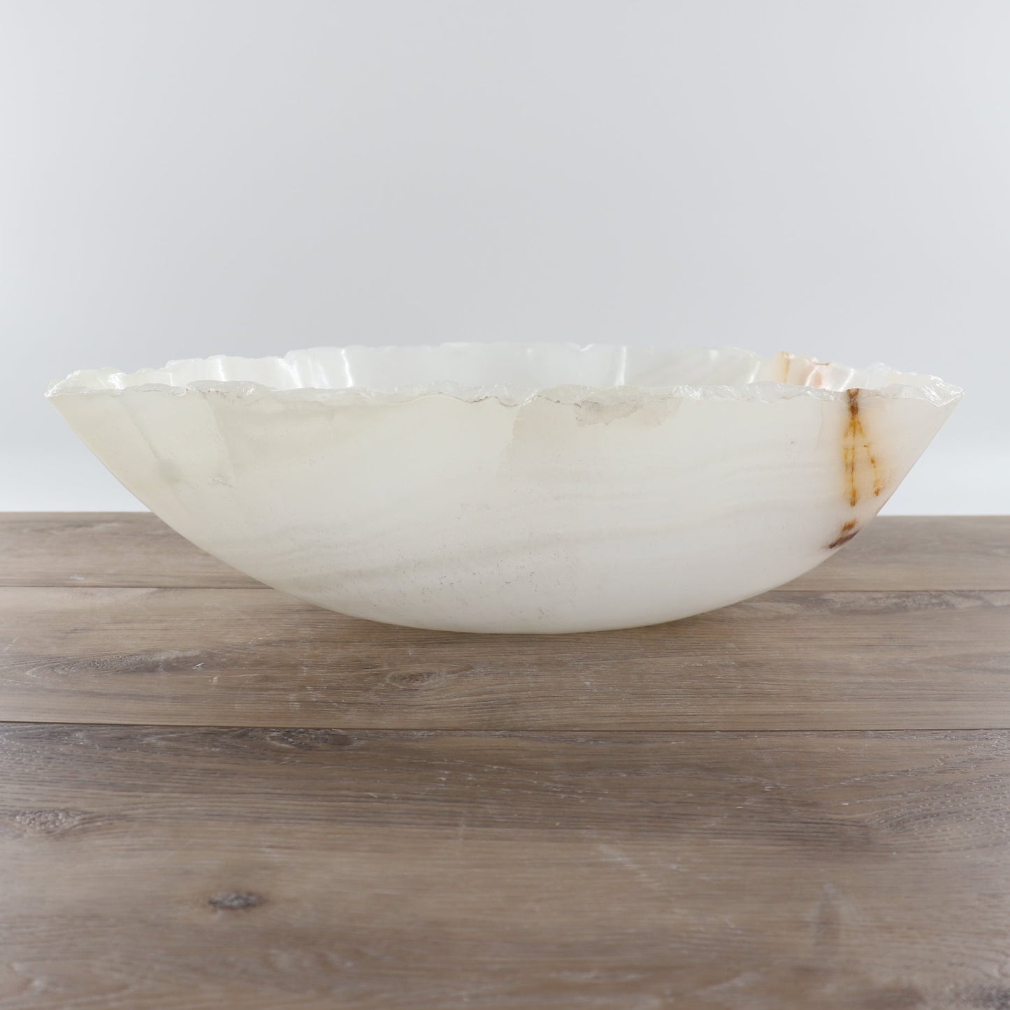 Mexican Onyx/Calcite Bowl 17"