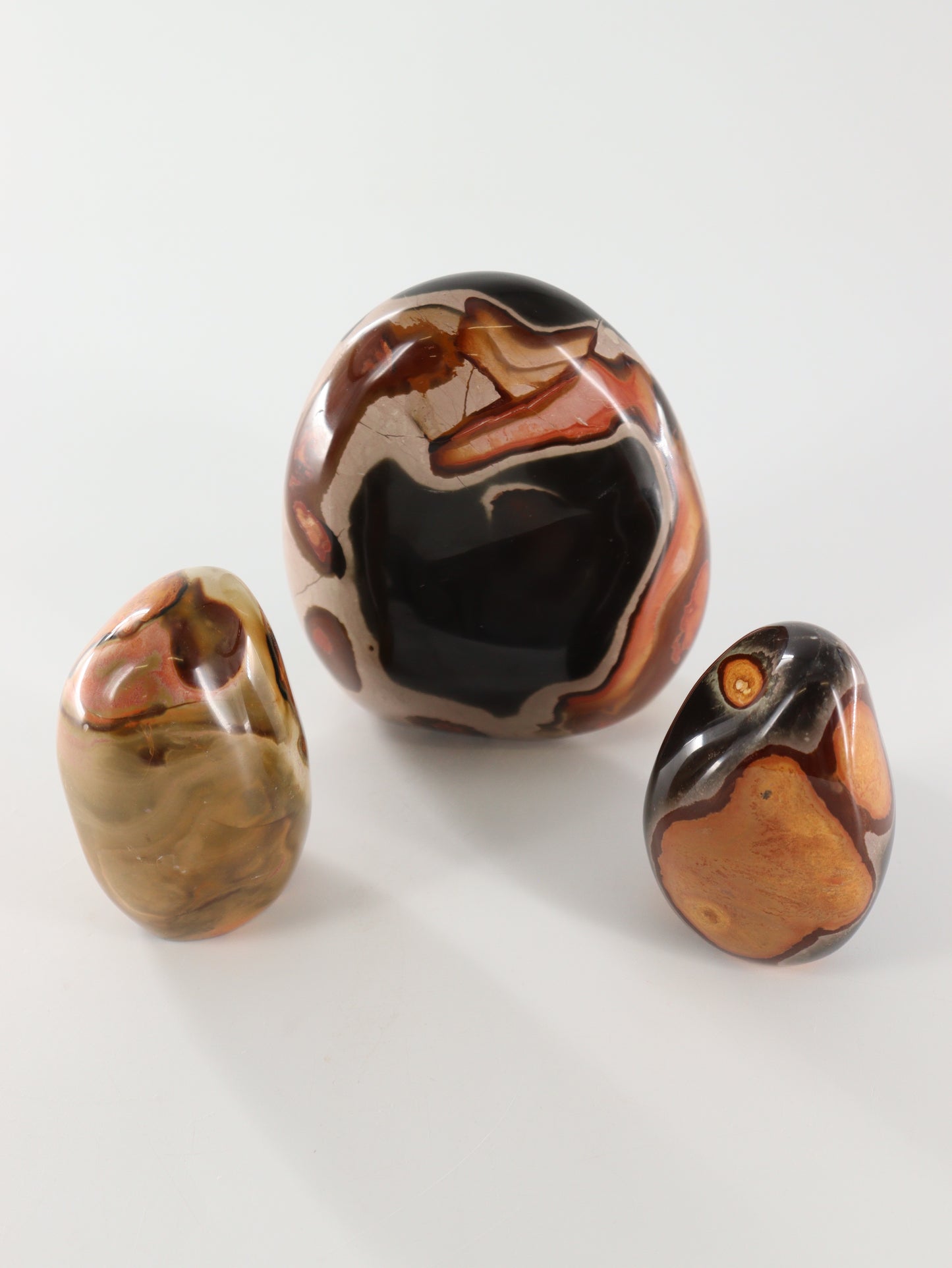 Polychrome Jasper Freeforms Set of 3 - Expert Wholesale and Supplier of Wholesale Crystals & Bulk Gemstones, []