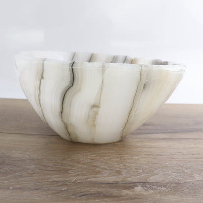 Mexican Onyx/Calcite Bowl 10"