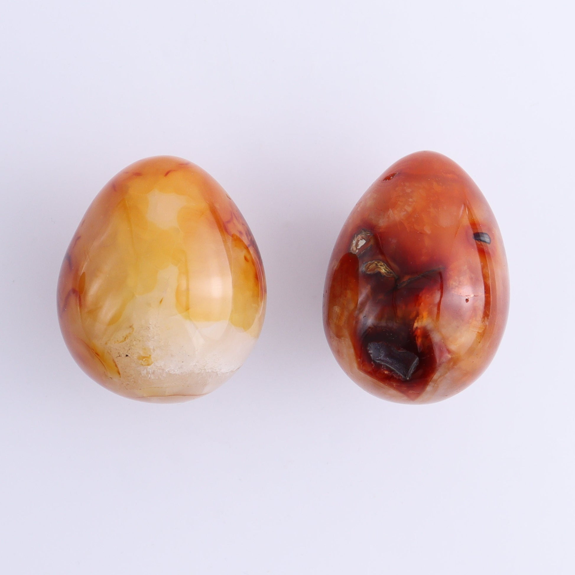 Carnelian Eggs Set of 12 - Expert Wholesale and Supplier of Wholesale Crystals & Bulk Gemstones, ["carnelian","Eggs","Madagascar"]