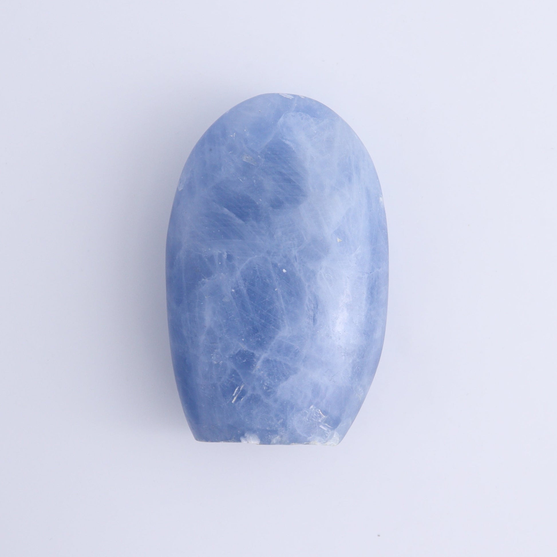 Blue Calcite Freeforms Set of 4 - Expert Wholesale and Supplier of Wholesale Crystals & Bulk Gemstones, ["Blue Calcite","Calcite","close_30","Freeform","Freeforms"]