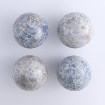 One Large Sphere Blue Calcite