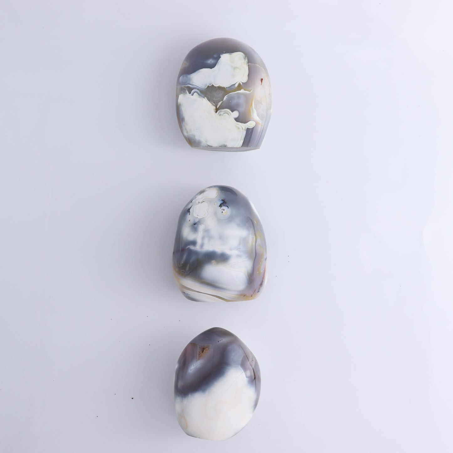 Orca Agate Freeform Set of 5 - Expert Wholesale and Supplier of Wholesale Crystals & Bulk Gemstones, ["Freeforms","Madagascar","Orca Agate"]