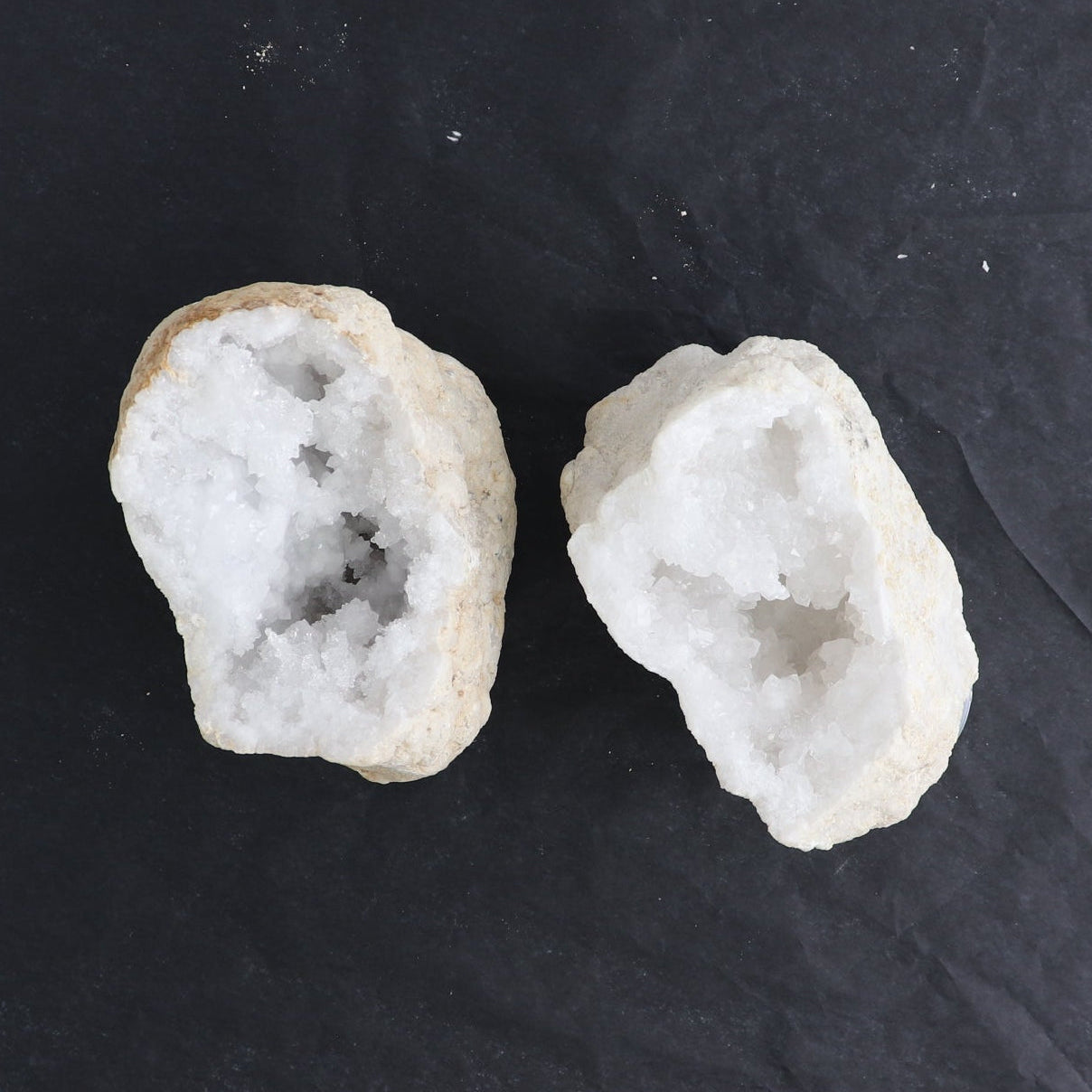 Quartz Geodes Set of 6