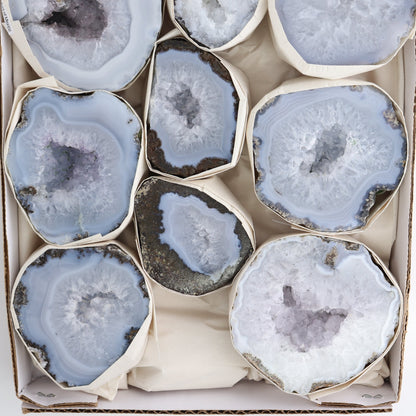Las Choyas Geodes Set of 9