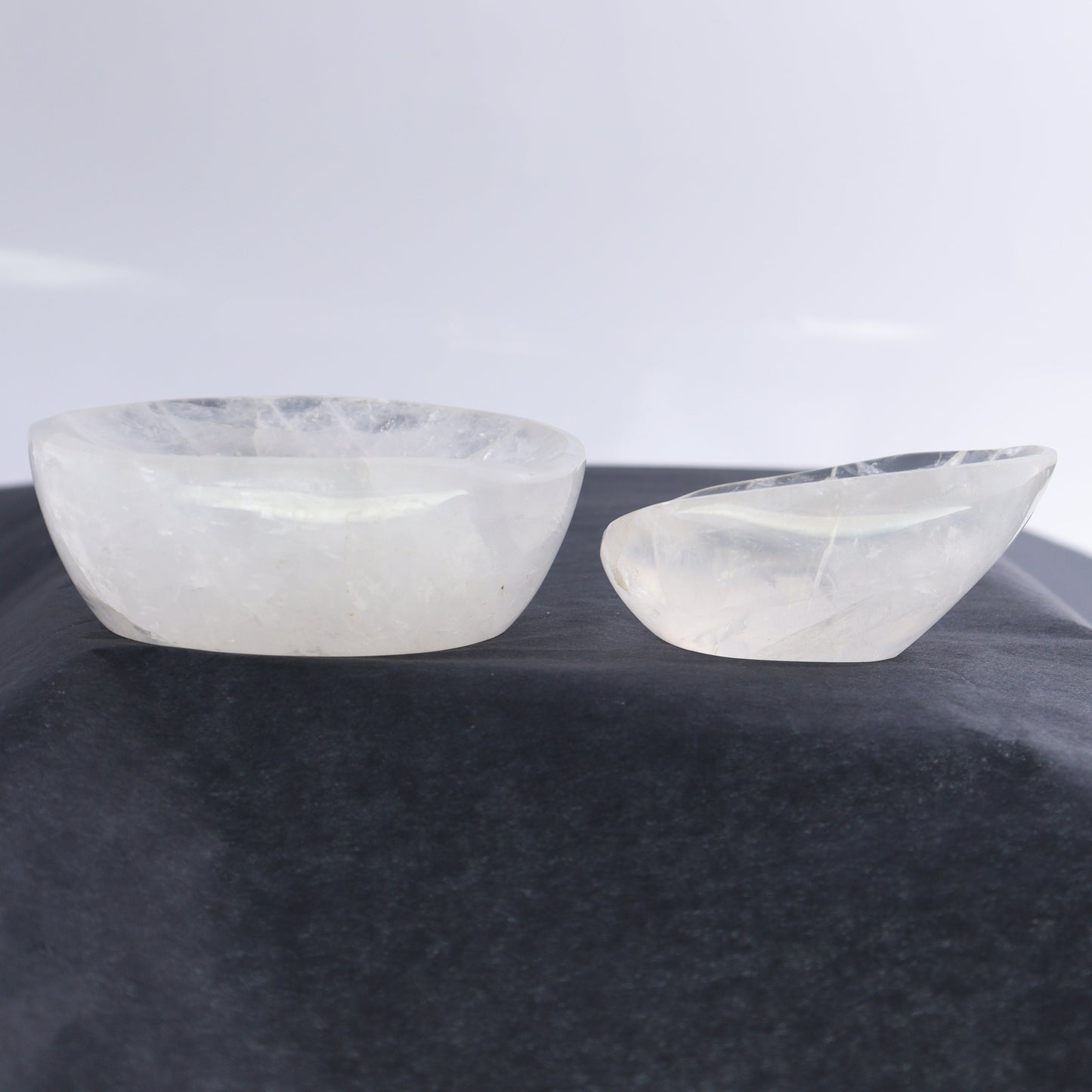 Clear Quartz Bowls Set of 5 - Expert Wholesale and Supplier of Wholesale Crystals & Bulk Gemstones, ["Bowls","Clear Quartz","Madagascar","Quartz"]