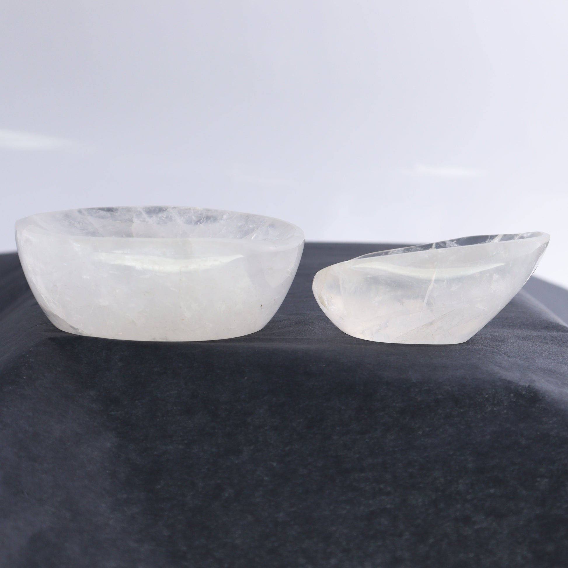 Clear Quartz Bowls Set of 5 - Expert Wholesale and Supplier of Wholesale Crystals & Bulk Gemstones, ["Bowls","Clear Quartz","Madagascar","Quartz"]