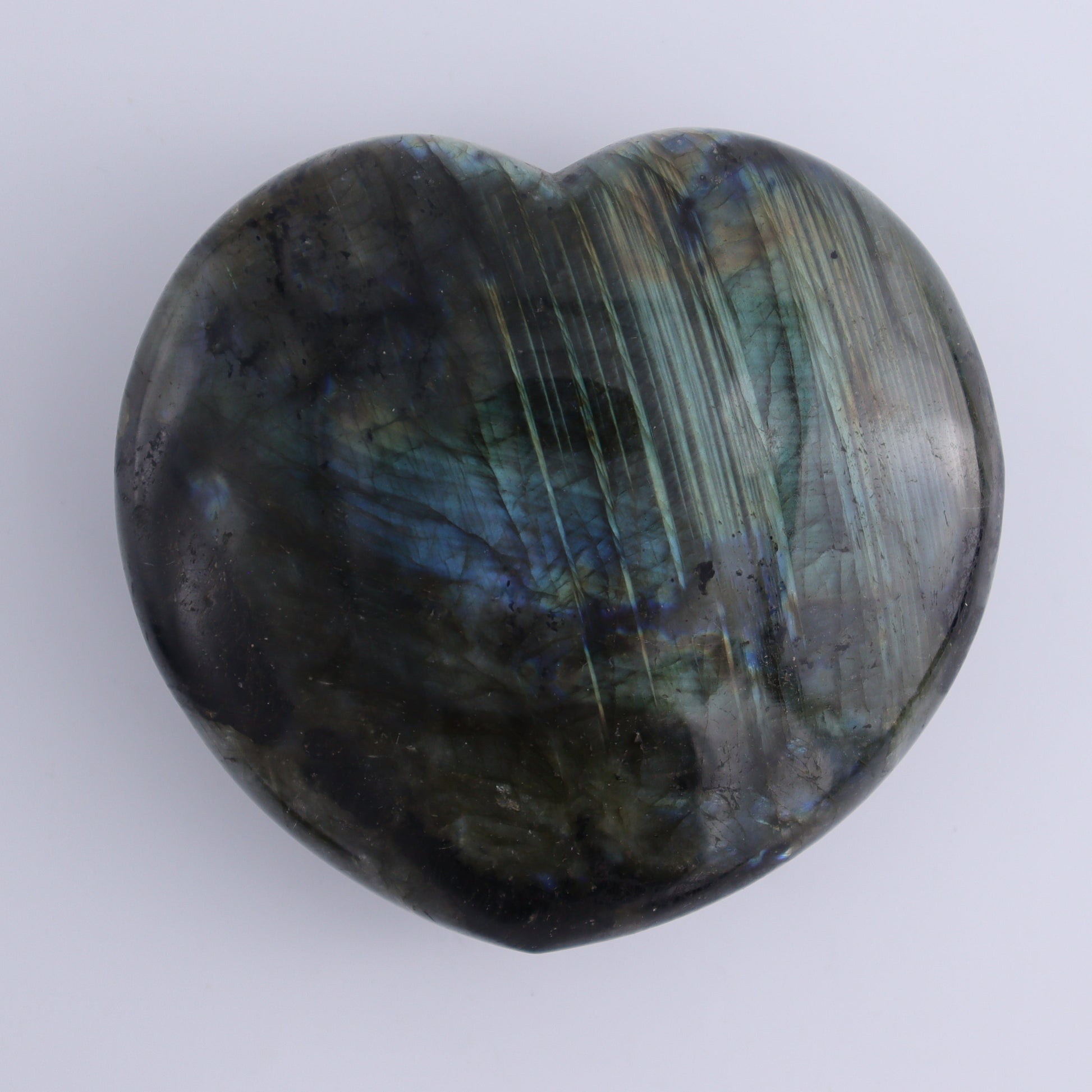 Labradorite Hearts Set of 2 - Expert Wholesale and Supplier of Wholesale Crystals & Bulk Gemstones, ["Hearts","Labradorite","Madagascar"]