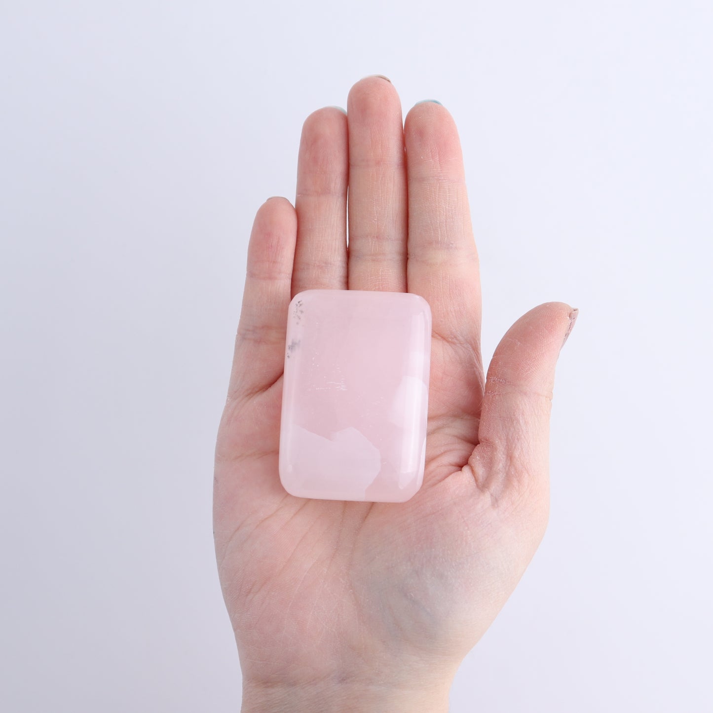 Pink Mangano Calcite Rectangles Set of 12