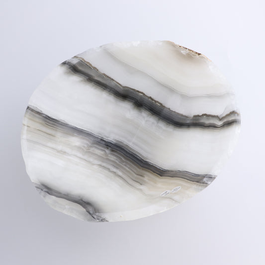 Mexican Onyx/Calcite Bowl 10"