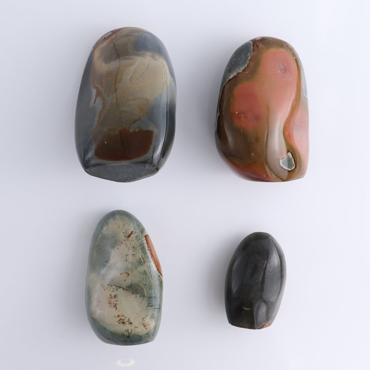 Polychrome Jasper Freeform Set of 4