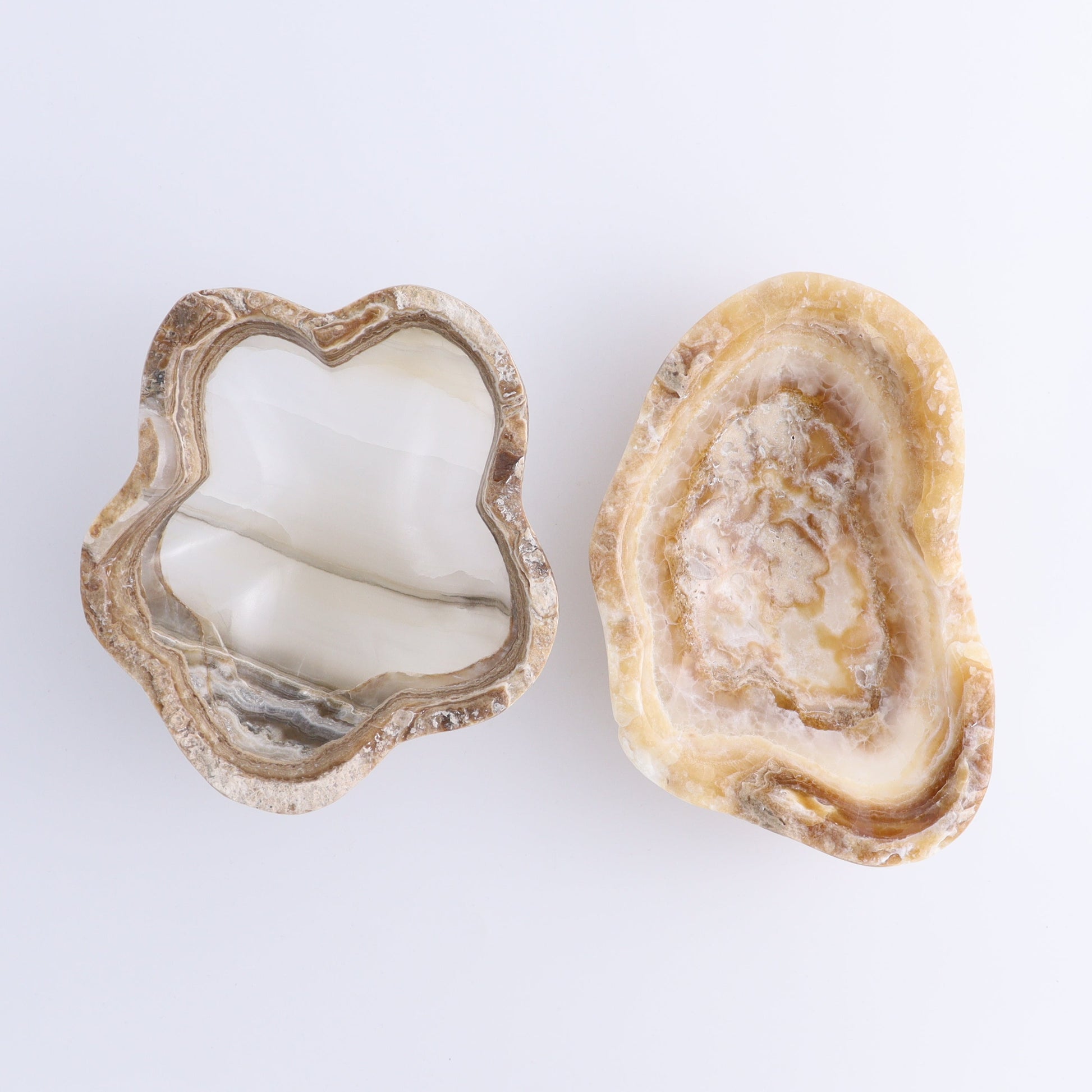 One Mexican Onyx/Calcite Honey Irregular Bowl - Expert Wholesale and Supplier of Wholesale Crystals & Bulk Gemstones, ["bowl","Bowls","Calcite","Catalog Onyx","Decorative Dish","Mexico","onyx"]