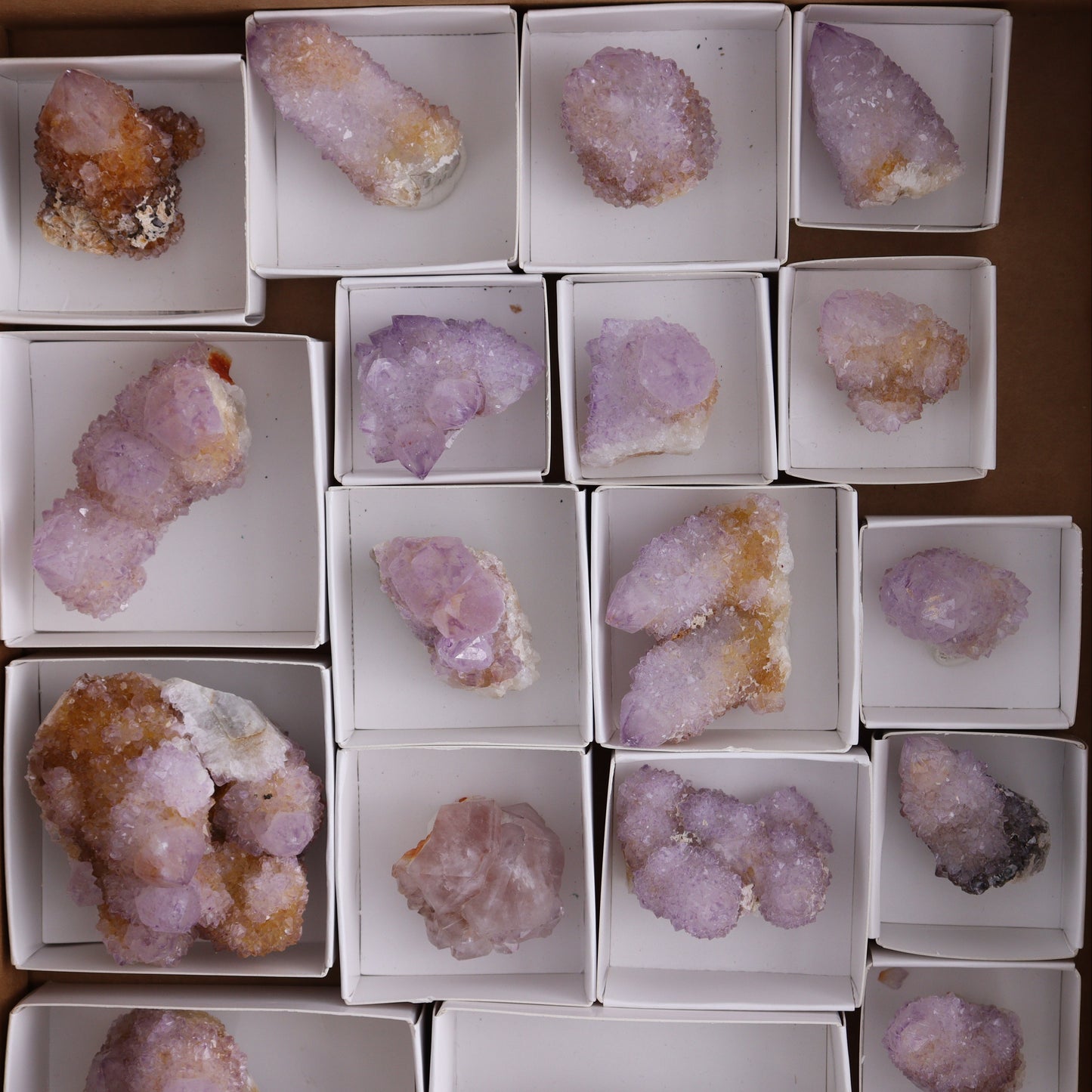 Cactus Quartz Set of 19 - Expert Wholesale and Supplier of Wholesale Crystals & Bulk Gemstones, ["cactus quartz","Quartz","South Africa"]