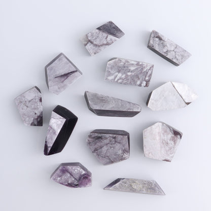 Lepidolite Freeforms Set of 12