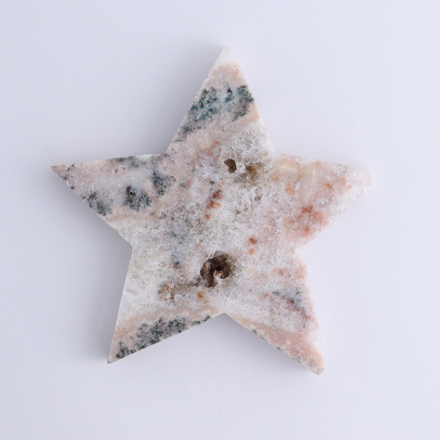 Pink Amethyst Stars Set of 2 - Expert Wholesale and Supplier of Wholesale Crystals & Bulk Gemstones, ["Amethyst","Brazil","Pink Amethyst","stars"]