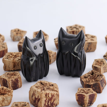 One Black Marble Cat Ghost - Expert Wholesale and Supplier of Wholesale Crystals & Bulk Gemstones, ["Black Marble","Cat","Catalog Onyx","Marble","Mexico","onyx"]