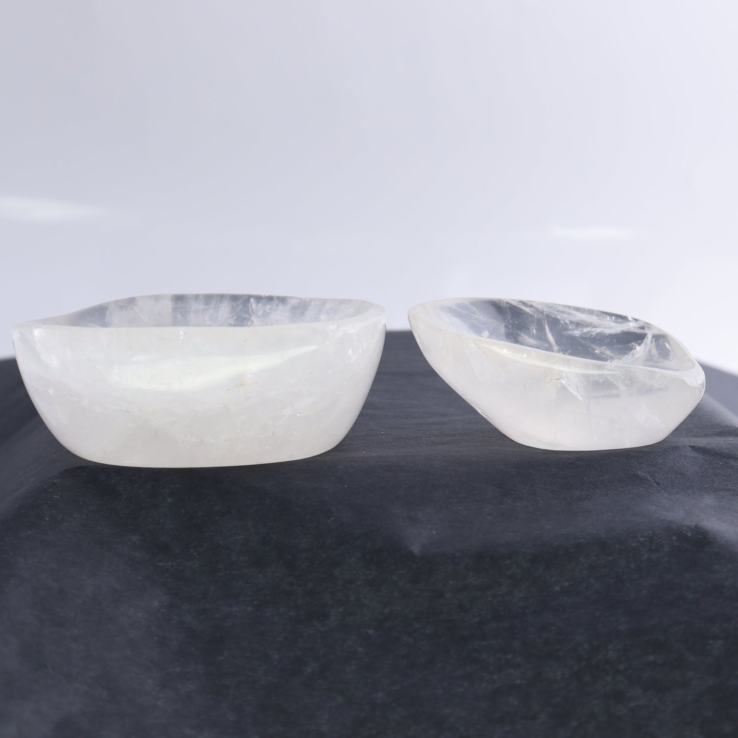 Clear Quartz Bowls Set of 5 - Expert Wholesale and Supplier of Wholesale Crystals & Bulk Gemstones, ["Bowls","Clear Quartz","Madagascar","Quartz"]