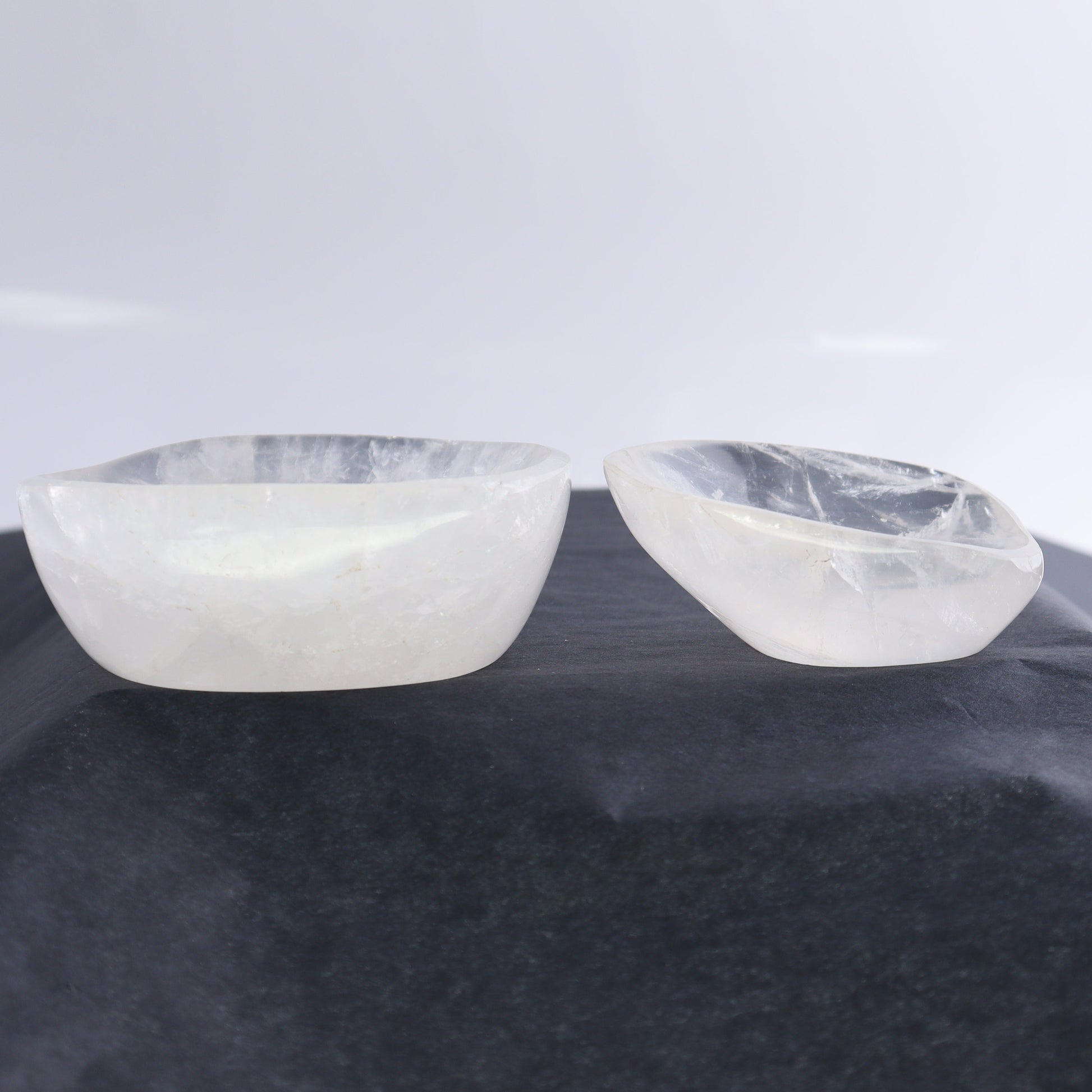 Clear Quartz Bowls Set of 5 - Expert Wholesale and Supplier of Wholesale Crystals & Bulk Gemstones, ["Bowls","Clear Quartz","Madagascar","Quartz"]
