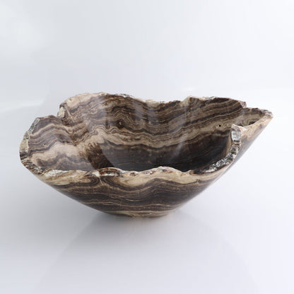 Mexican Onyx/Calcite Bowl 11"