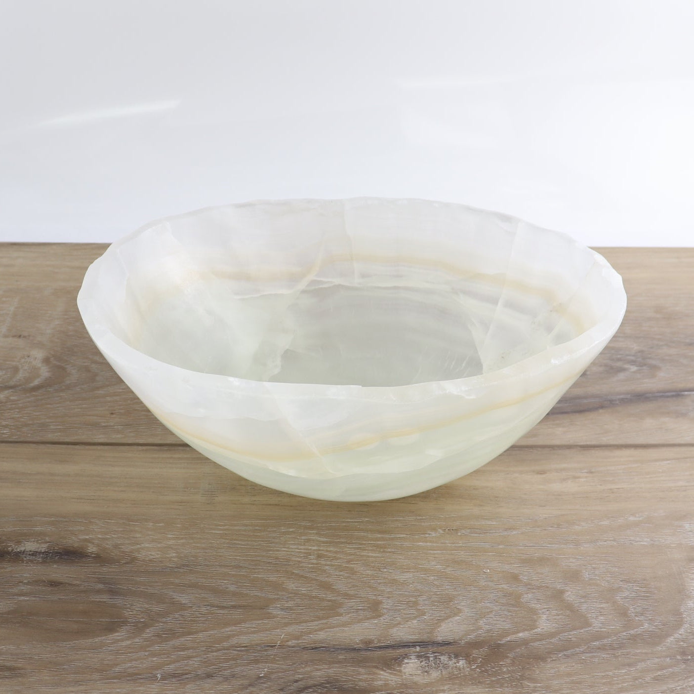 Mexican Onyx/Calcite Bowl 10"
