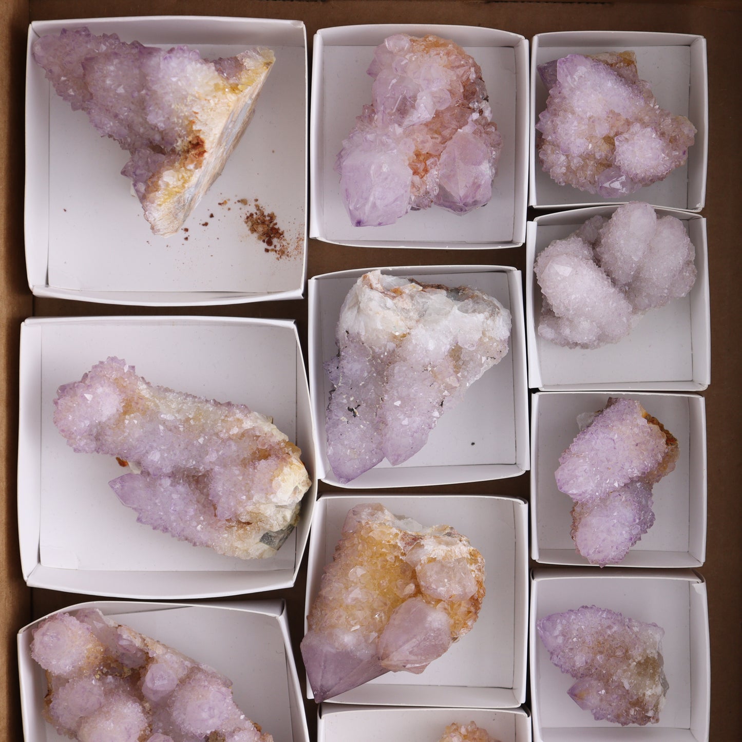 Cactus Quartz Set of 12 - Expert Wholesale and Supplier of Wholesale Crystals & Bulk Gemstones, ["cactus quartz","Quartz","South Africa"]