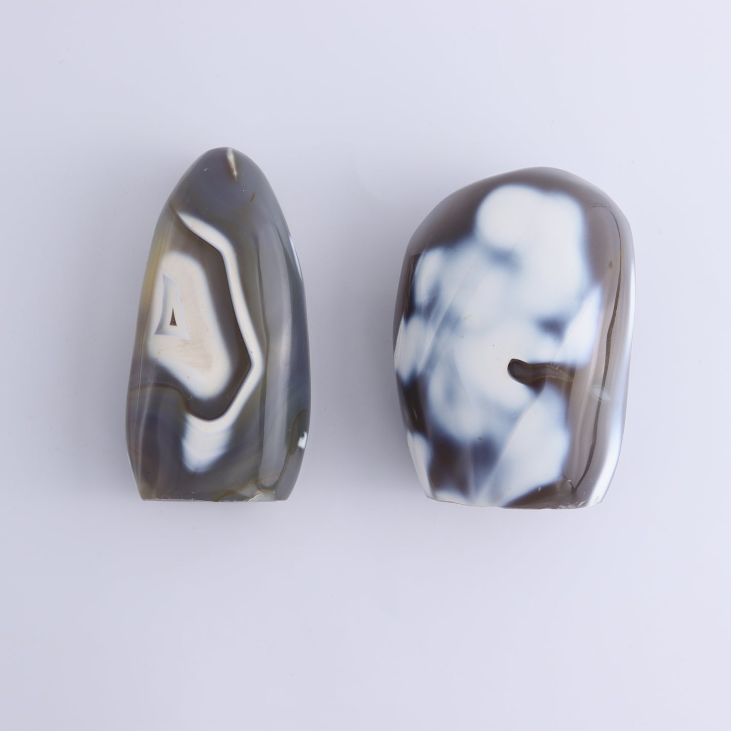 Orca Agate Freeform Set of 5 - Expert Wholesale and Supplier of Wholesale Crystals & Bulk Gemstones, ["Freeforms","Madagascar","Orca Agate"]