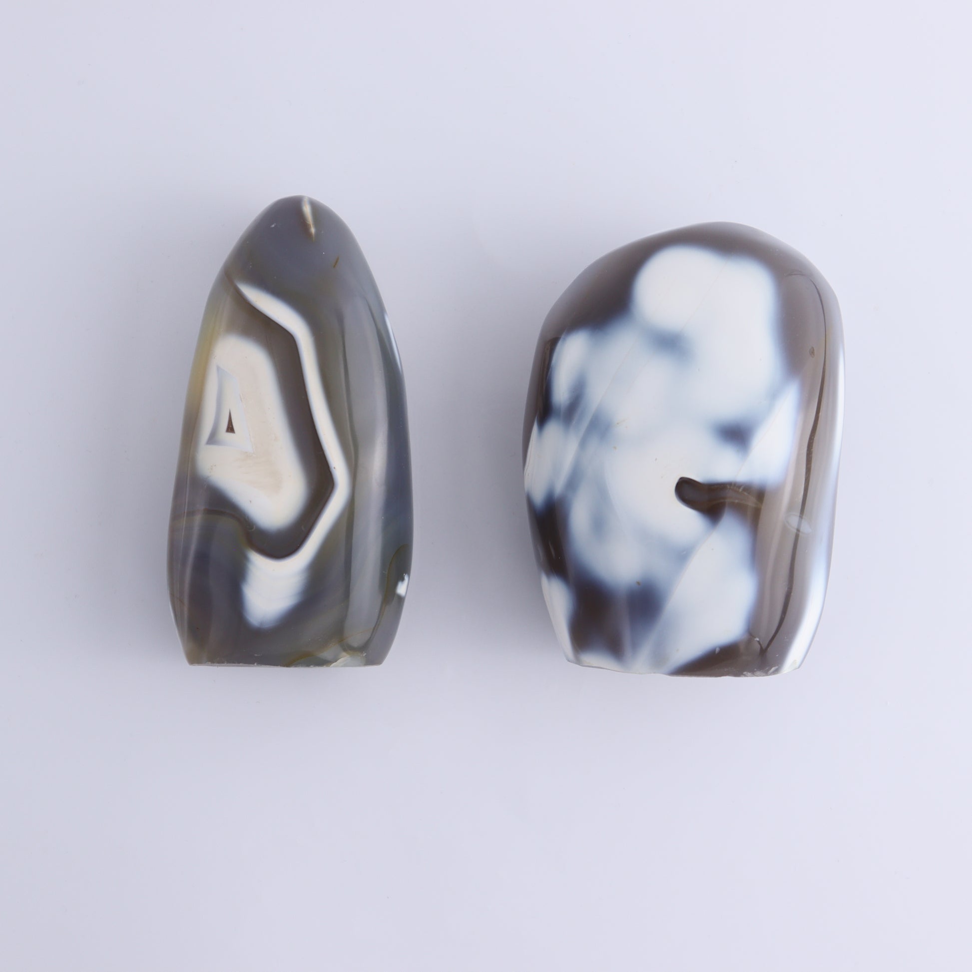 Orca Agate Freeform Set of 5 - Expert Wholesale and Supplier of Wholesale Crystals & Bulk Gemstones, ["Freeforms","Madagascar","Orca Agate"]