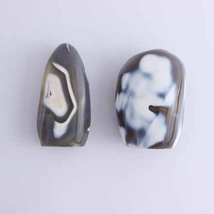 Orca Agate Freeform Set of 5 - Expert Wholesale and Supplier of Wholesale Crystals & Bulk Gemstones, ["Freeforms","Madagascar","Orca Agate"]