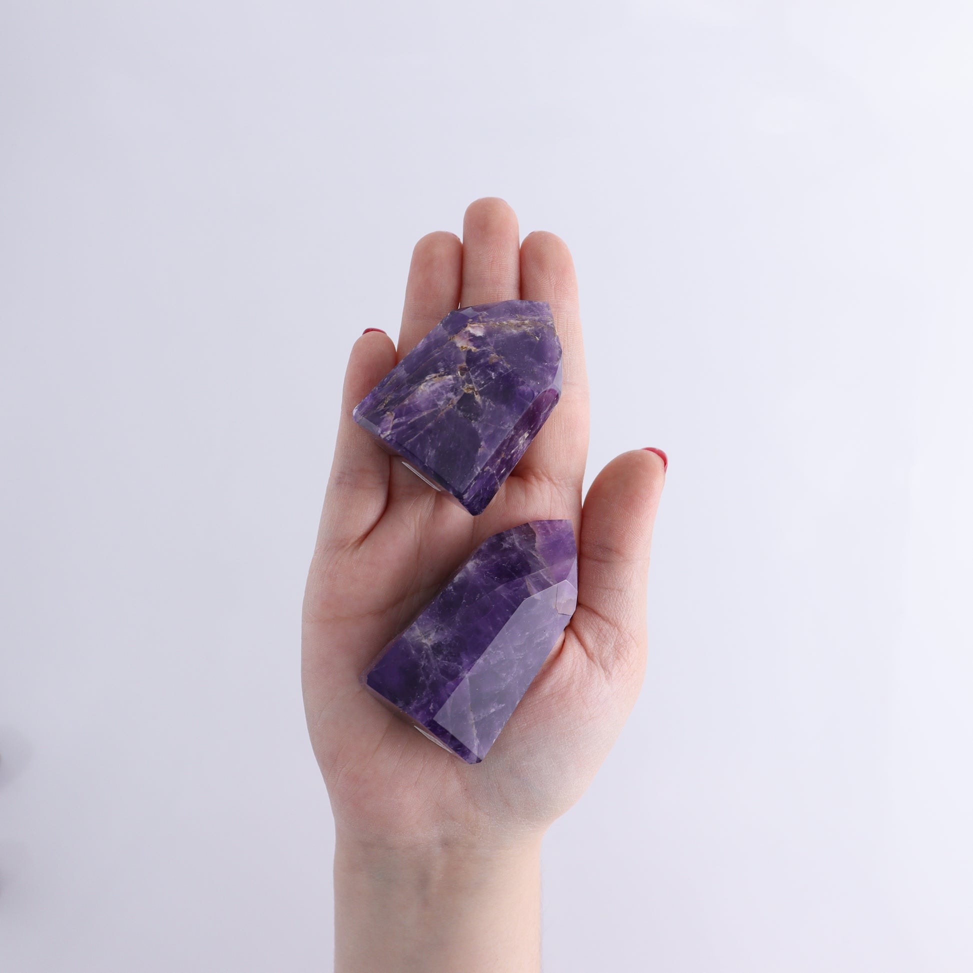 Amethyst Towers Set of 30 - Expert Wholesale and Supplier of Wholesale Crystals & Bulk Gemstones, []