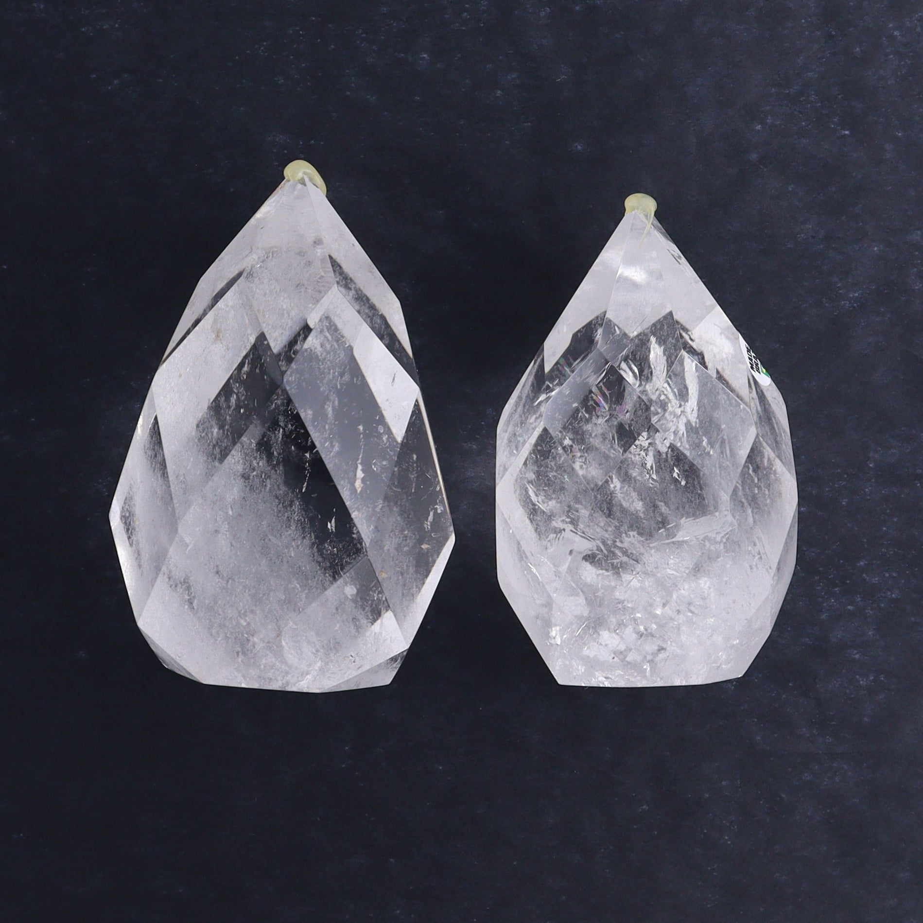 Quartz Faceted Egg with Point Set of 4 - Expert Wholesale and Supplier of Wholesale Crystals & Bulk Gemstones, ["Brazil","Clear Quartz","Mixed Carvings","Quartz"]