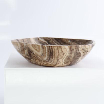 Mexican Onyx/Calcite Chocolate Bowls Set of 3