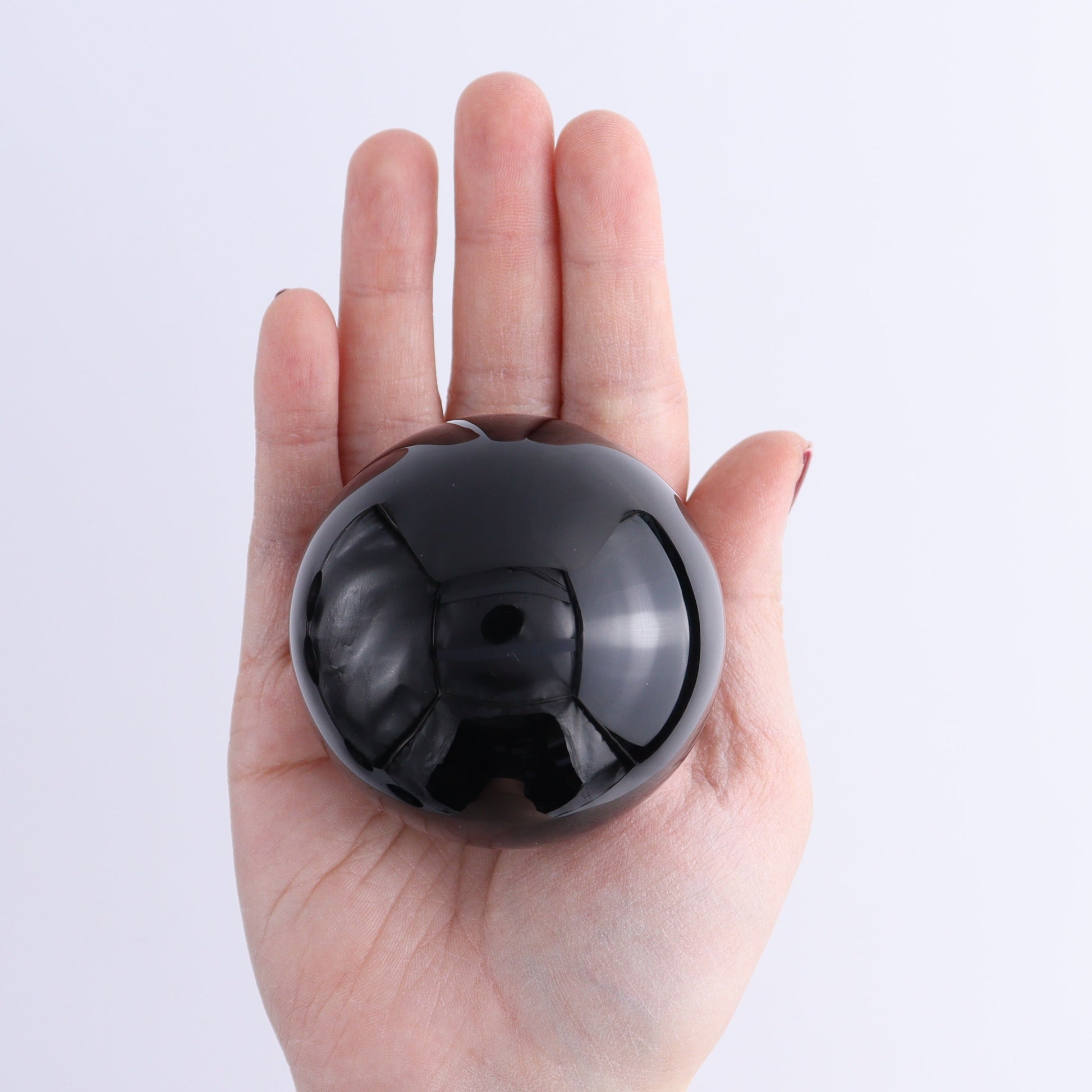 Obsidian Spheres Set of 6 - Expert Wholesale and Supplier of Wholesale Crystals & Bulk Gemstones, ["Mexico","Obsidian","Spheres"]