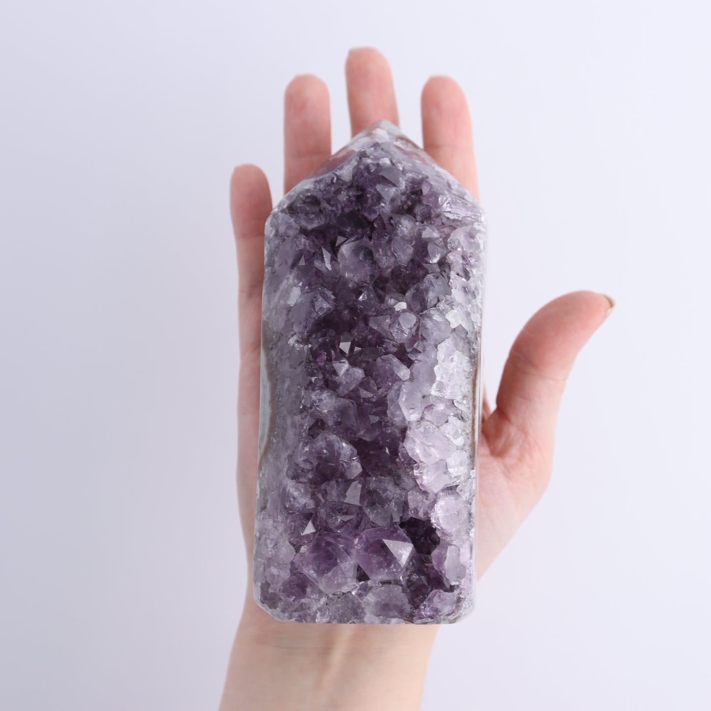 Uruguay Amethyst Towers Set of 2 - Expert Wholesale and Supplier of Wholesale Crystals & Bulk Gemstones, ["Amethyst","Towers","Uruguay"]