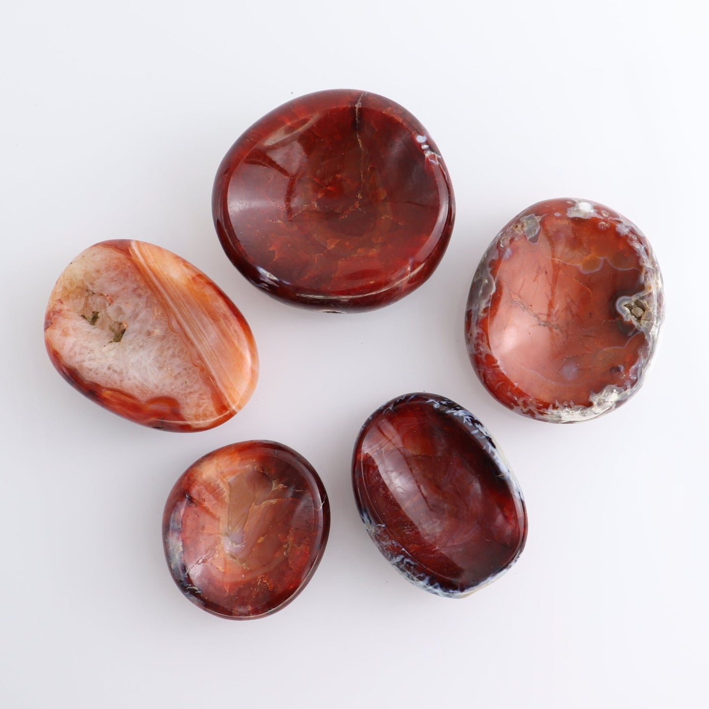 Carnelian Bowls Set of 5