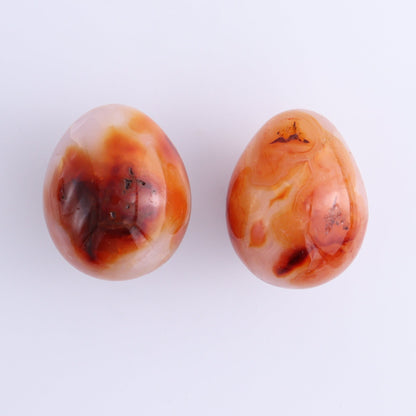Carnelian Eggs Set of 12 - Expert Wholesale and Supplier of Wholesale Crystals & Bulk Gemstones, ["carnelian","Eggs","Madagascar"]