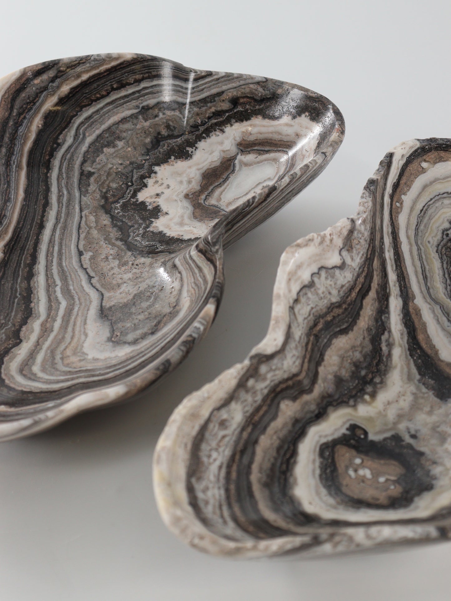 Zebra Onyx Bowls Set of 2 - Expert Wholesale and Supplier of Wholesale Crystals & Bulk Gemstones, []