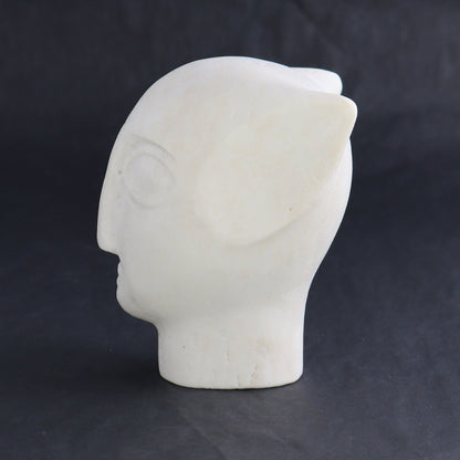 One White Marble Head Statue - Expert Wholesale and Supplier of Wholesale Crystals & Bulk Gemstones, ["Marble","Mixed Carvings","White Marble"]