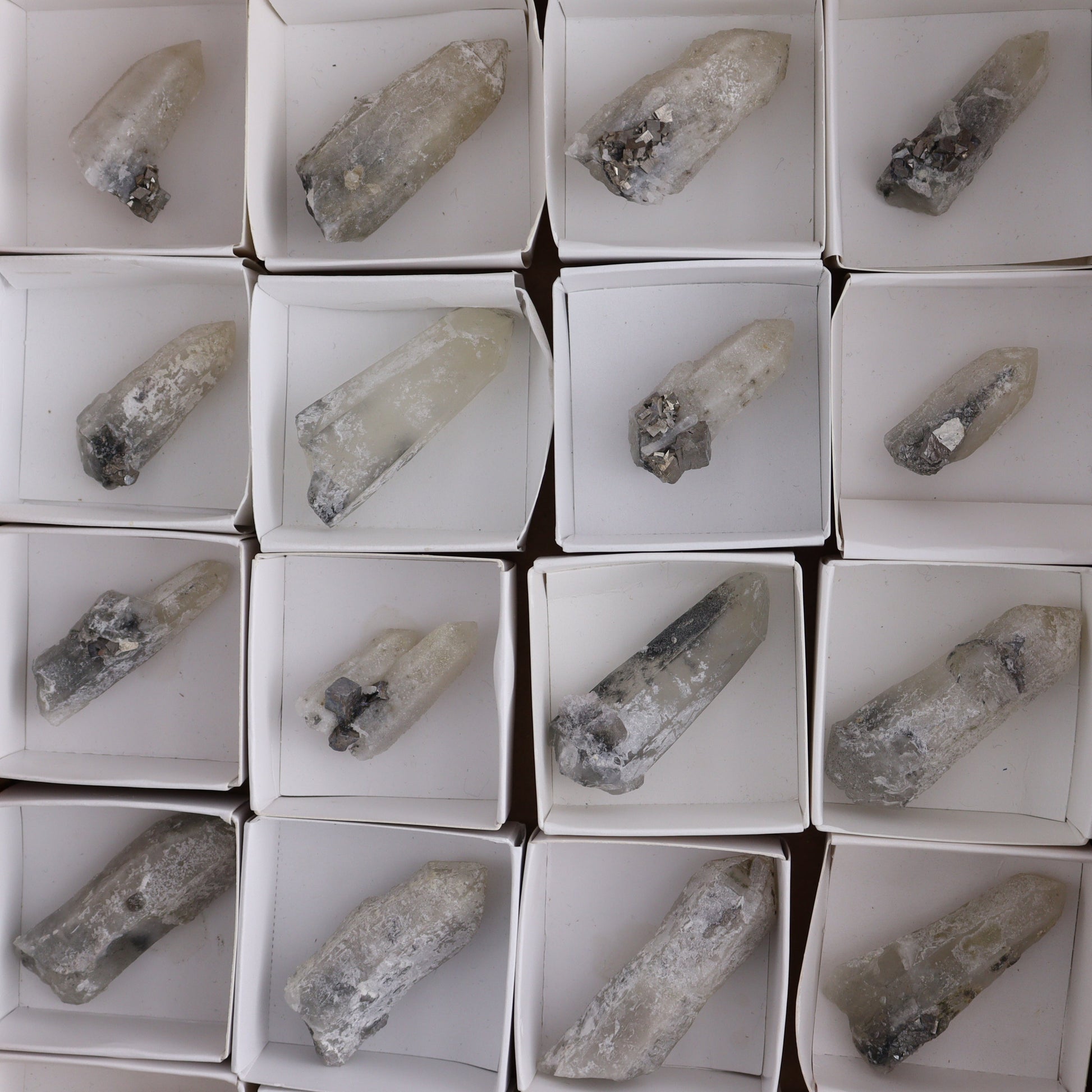 Inner Mongolia Quartz Flat Set of 20 - Expert Wholesale and Supplier of Wholesale Crystals & Bulk Gemstones, ["China","Freeform","Freeforms","Inner Mongolia","Quartz"]