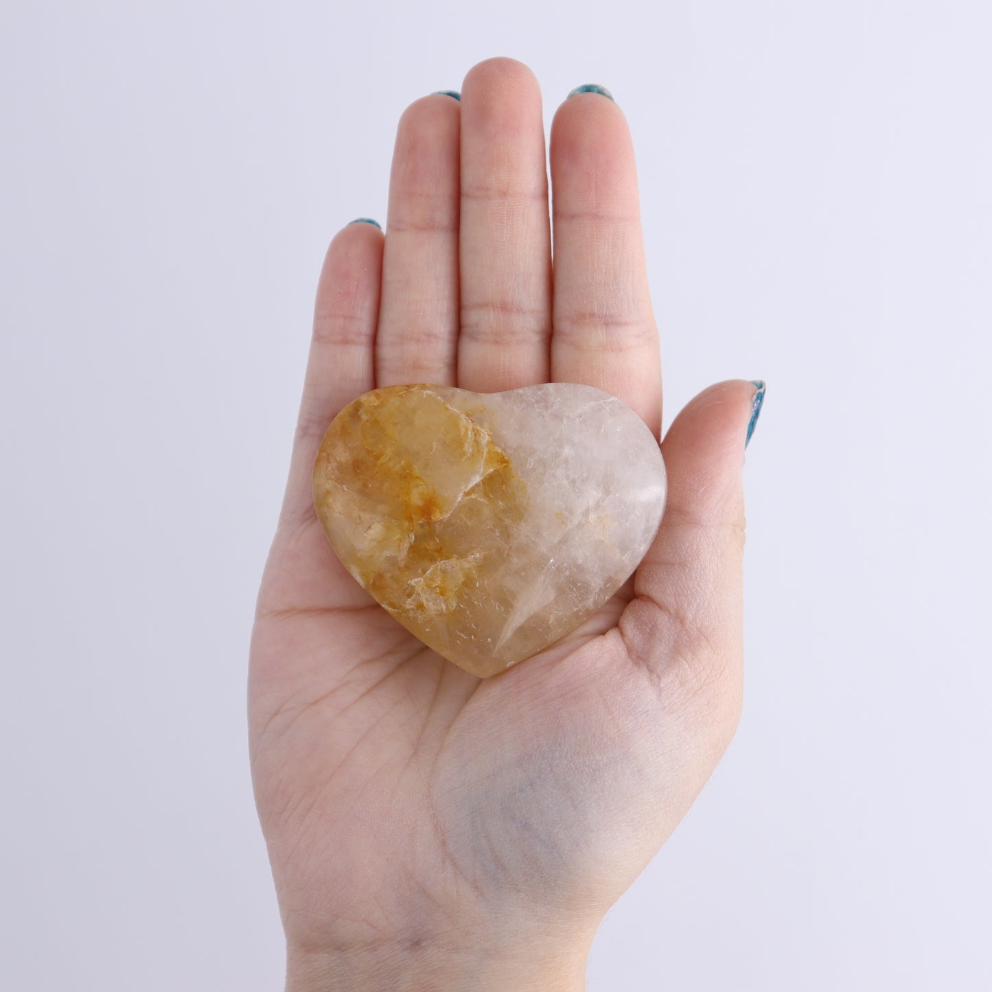 Golden Healer Hearts Set of 12 - Expert Wholesale and Supplier of Wholesale Crystals & Bulk Gemstones, ["Brazil","Golden Healer","Hearts"]